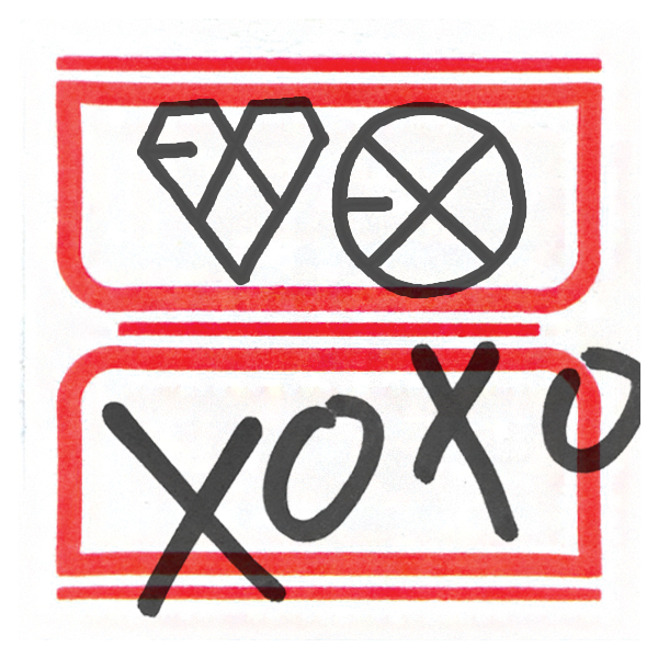 The 1st Album 'XOXO' EXO-M HUG ver.