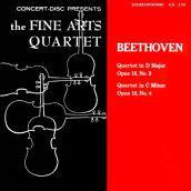 Beethoven: String Quartets, Op. 18, Nos. 3 & 4 (Digitally Remastered from the Original Concert-Disc Master Tapes)