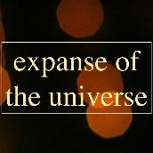 expanse of the universe