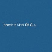 Break It Kind Of Guy