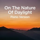 On The Nature Of Daylight (Piano Version)